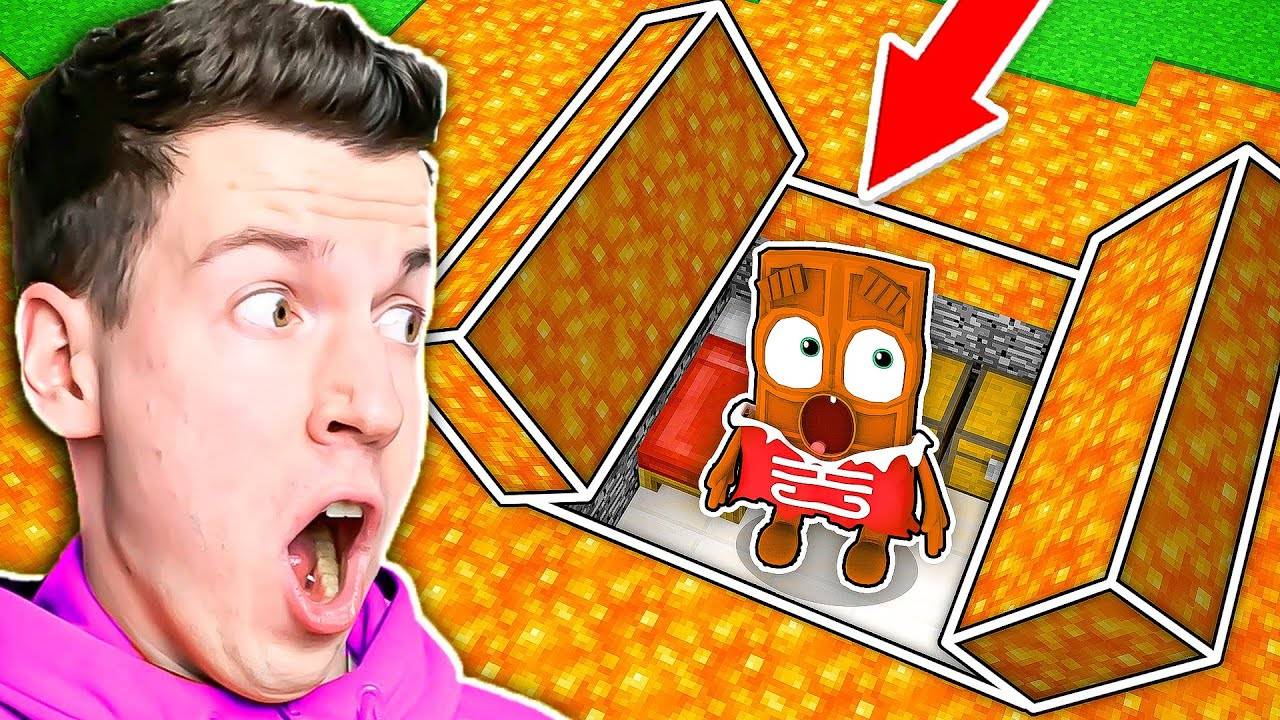 😱 Шоколадка ЧОКО Показал Свою  СЕКРЕТНУЮ  БАЗУ в Майнкрафт !
