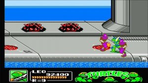 Черепашки ниндзя 3 - NES - Dendy 1-3 уровни