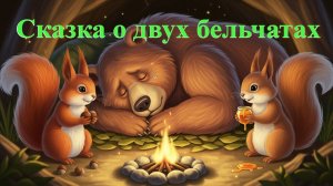 Сказка о двух бельчатах | Доброе сердце — главное богатство