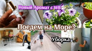 Новый Аромат с WB /Едем на "наше Море"😎 /УБОРКА/ Зацвели мои петуньи #уборкадома #вайлбериз #море
