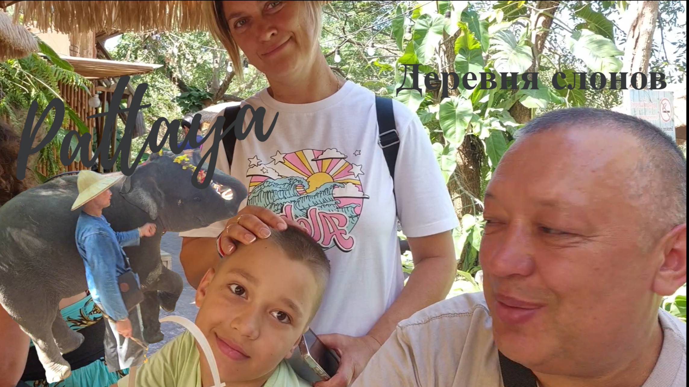 деревня слонов. Супер шоу, но поборы за все, небольшой зоопарк. Все очень дешево.