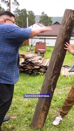 «Тренировочка» сумоиста