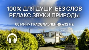 100% ДЛЯ ДУШИ без слов музыка и звуки природы / Окунись в лето и отдых / 60 минут РАССЛАБЛЕНИЯ