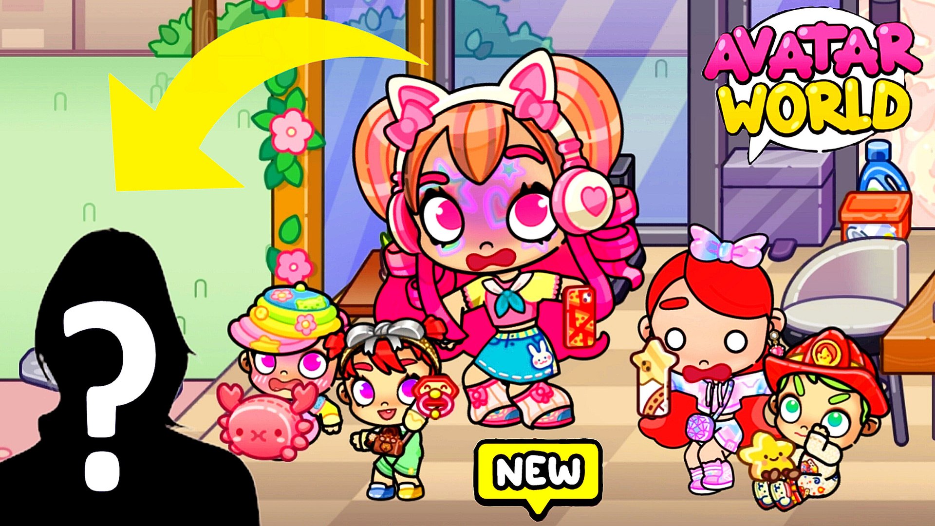 Жуткая няня для малышей 😱 / ♥️Аватар Ворлд ПРИКЛЮЧЕНИЯ♥️ смотреть онлайн