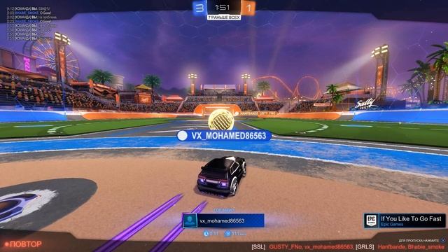 МЕГА УДАР С ВОРОТ | Rocket League 💥