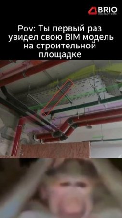 Pov: Ты увидел свою BIM модель на стройке #строительство #bim #ar
