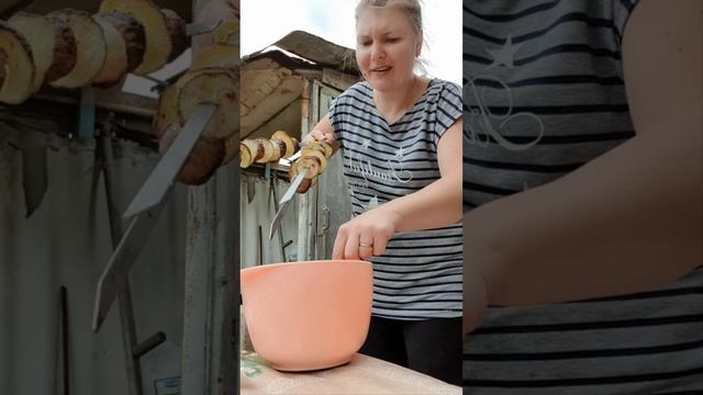 Овощи на шампурах😋