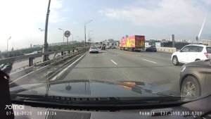 авария моя на МКАД фронт