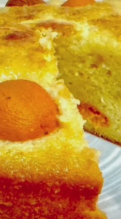 Вкусный пирог с абрикосами!