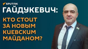 Гайдукевич: кто стоит за новым киевским майданом?