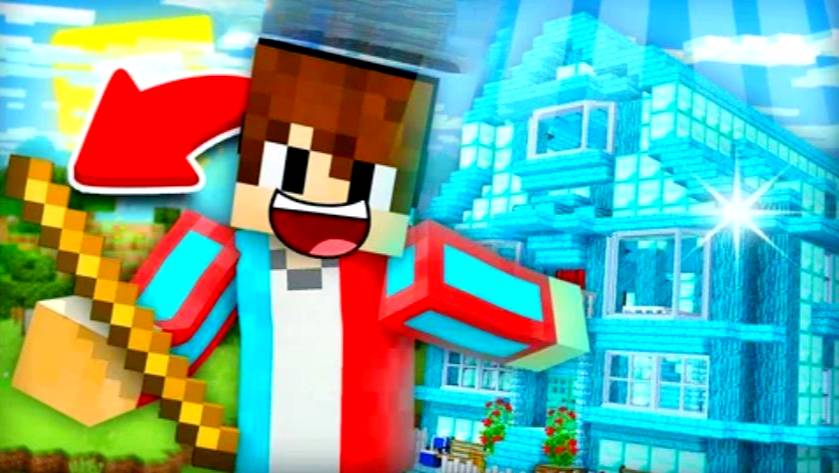 КАК Я ОБМЕНЯЛ ПАЛКУ НА ЭТОТ АЛМАЗНЫЙ ДОМ В МАЙНКРАФТ Minecraft