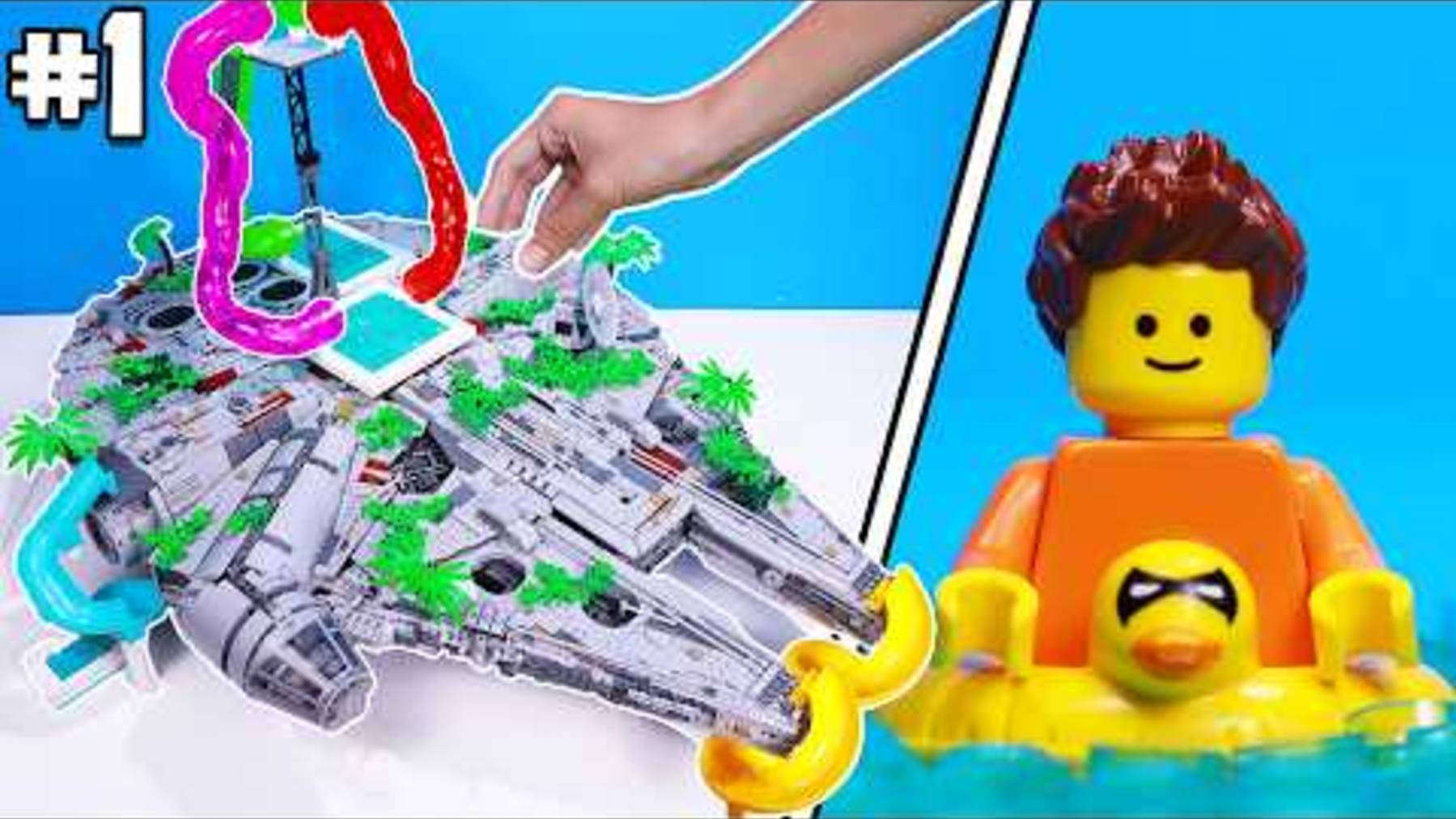 Я Превратил НАБОРЫ LEGO в АКВАПАРКИ