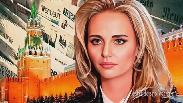 Дочь Путина - Мария Владимировна на МПЭФ и ИИ портреты
