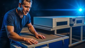 ПРОИЗВОДСТВО ФАСАДОВ БЕЗ ОСТАНОВКИ! | Обзор двухстолового вакуумного пресса KDM-3000-2