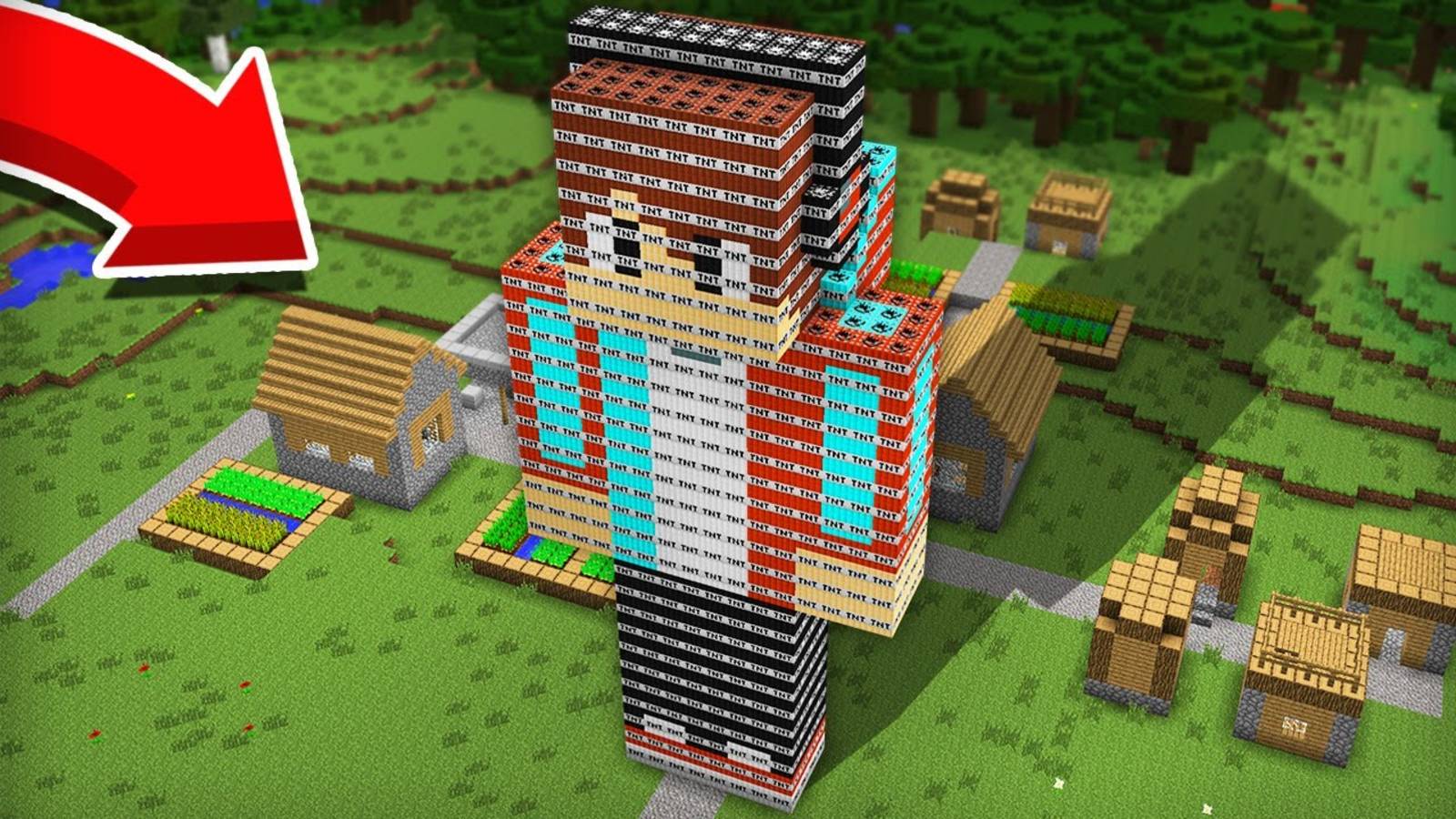 [Компот] Я ВЗОРВАЛ ОГРОМНОГО КОМПОТА ИЗ ДИНАМИТА В МАЙНКРАФТ. Minecraft