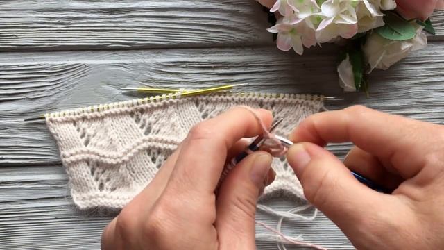 ОРИГИНАЛЬНЫЙ, ПРОСТОЙ УЗОР ДЛЯ ЛЕТНИХ ИЗДЕЛИЙ И НЕ ТОЛЬКО !KNITTED PATTERN
