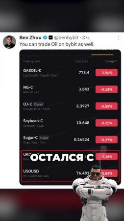 Не стал шейхом — стал трейдером