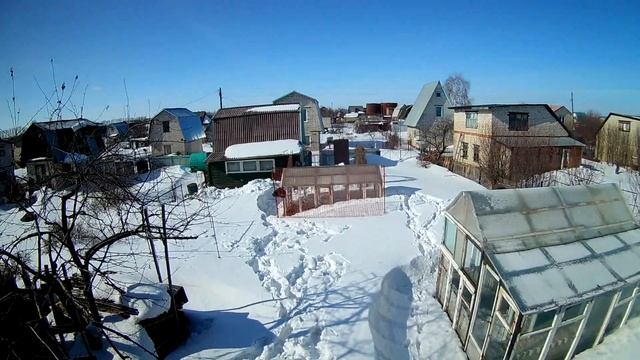 Дача. Первый выезд 9 марта 2019