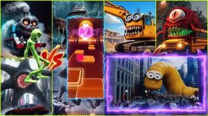 8 Монстров, выполняющих задание - Вращающееся колесо 77