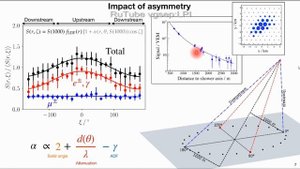 Assymmetries in the lateral distributions of signals measured by surface-detector arrays