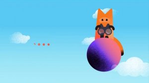 Лисёнок с биноклем #tv #мультики #animation #персонажнаяанимация #brandmascot #мультик