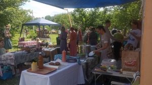 Праздник Ивана Купала в поселении Родовых поместий «Живой Дом», Краснодарский край.