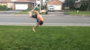 Перевороты и трюки со световым мечом