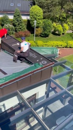 Надстенные желоба в рейку ROOF SERVICE   / over-wall gutters into the batten ROOF SERVICE