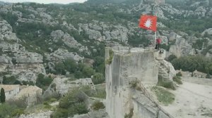 Замок Ле-Бо - в деревне Ле-Бо-де-Прованс (Франция, Прованс).