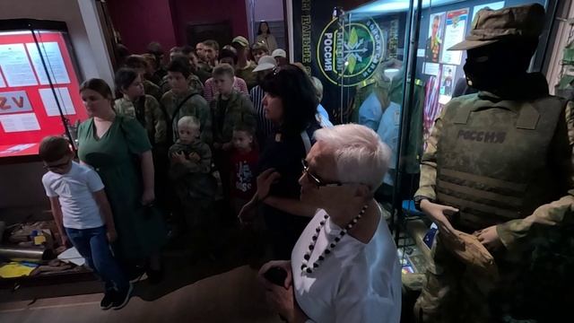 Открытие выставки "Zа Родину" в Марксе