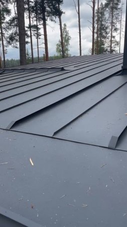 Монтаж фальцевой кровли Roof Service