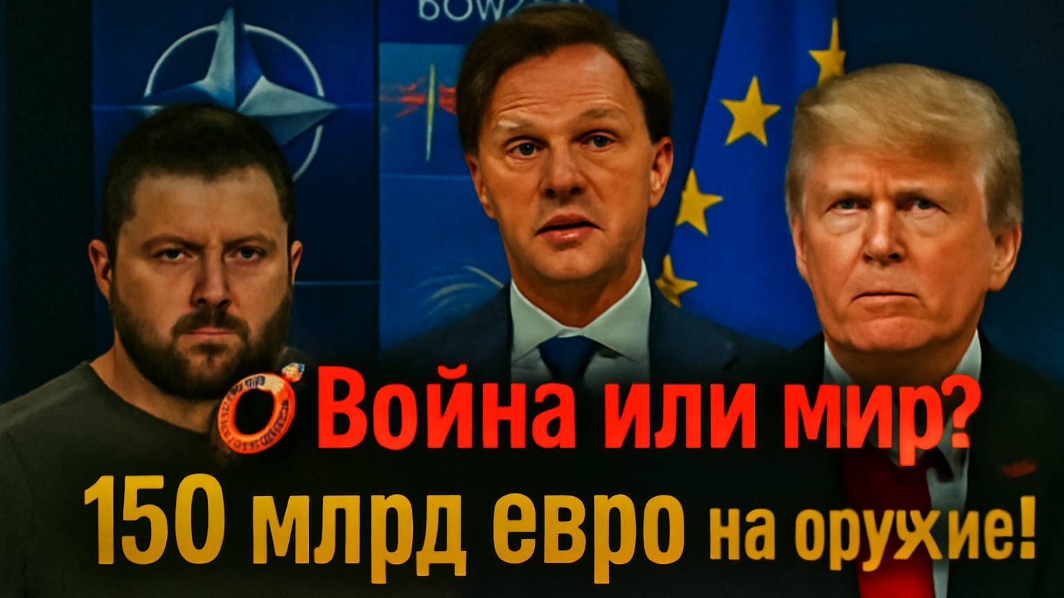 Саммит НАТО в Гааге: Война, миллиарды и ультиматумы Путину!