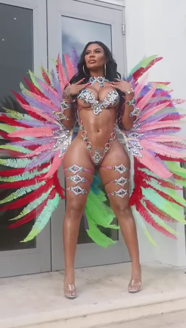 Chinese Kitty shuts down Miami Carnival 2022 #shorts #canonr5