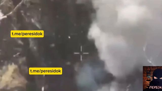 Зачистка окопа противотанковой миной