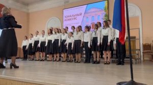 В этом хоре поёт моя ученица Елизавета
