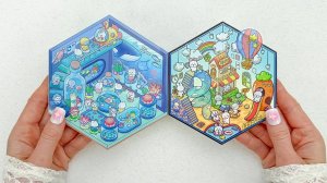 Зайчики на Детской Площадке и в Океанариуме 🐰🎠🐟 Звуки Наклеек и Уют ✨🎧