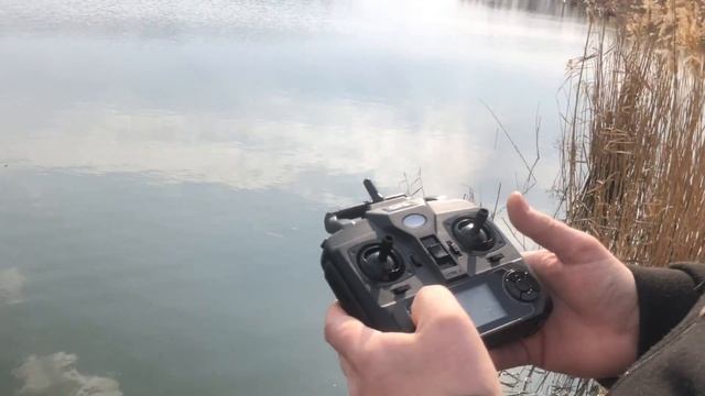 Обзор кораблика V020 с AliExpress￼. Прикормочный кораблик. Кораблик с GPS ￼навигацией и автопилотом.