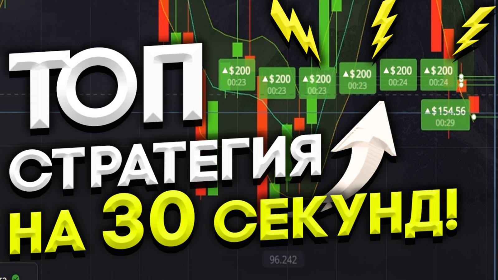 100$ → 2,600 $ РАБОЧАЯ СТРАТЕГИЯ на 30 СЕКУНД для POCKET Option | Бинарные Опционы - Обучение