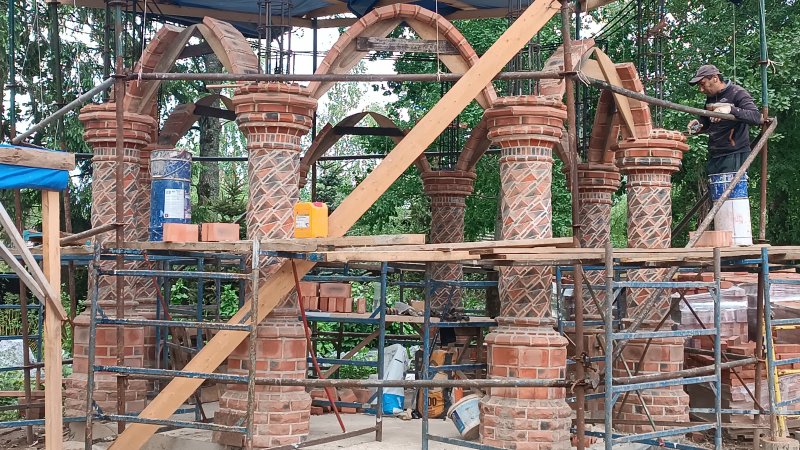25-06-2025 арочки для беседки на 8и столбах