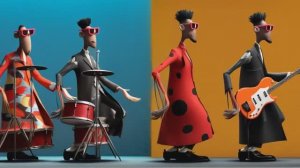 AI Music video-The World’s Got A Groove
