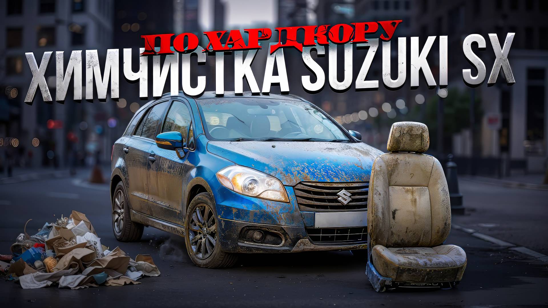 Химчистка Suzuki SX. По хардкору