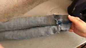 Ремонт одежды: один из способов удлинить (надставить) джинсы