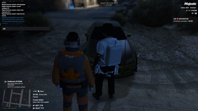 Grand Theft Auto V дм емс и фиба без причины