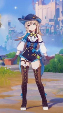 Зажигательные танцы персонажей Genshin impact #shorts #Genshin #anime #girls #fungamer #танец