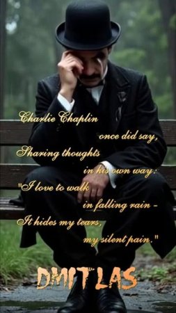 CHAPLIN AND THE RAIN...