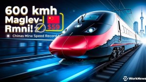 🎬🚄 China Tests 600 km/h Maglev Train – The Future of Transportation Is Here! 🌍⚡