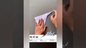 крутой самолёт из бумаги