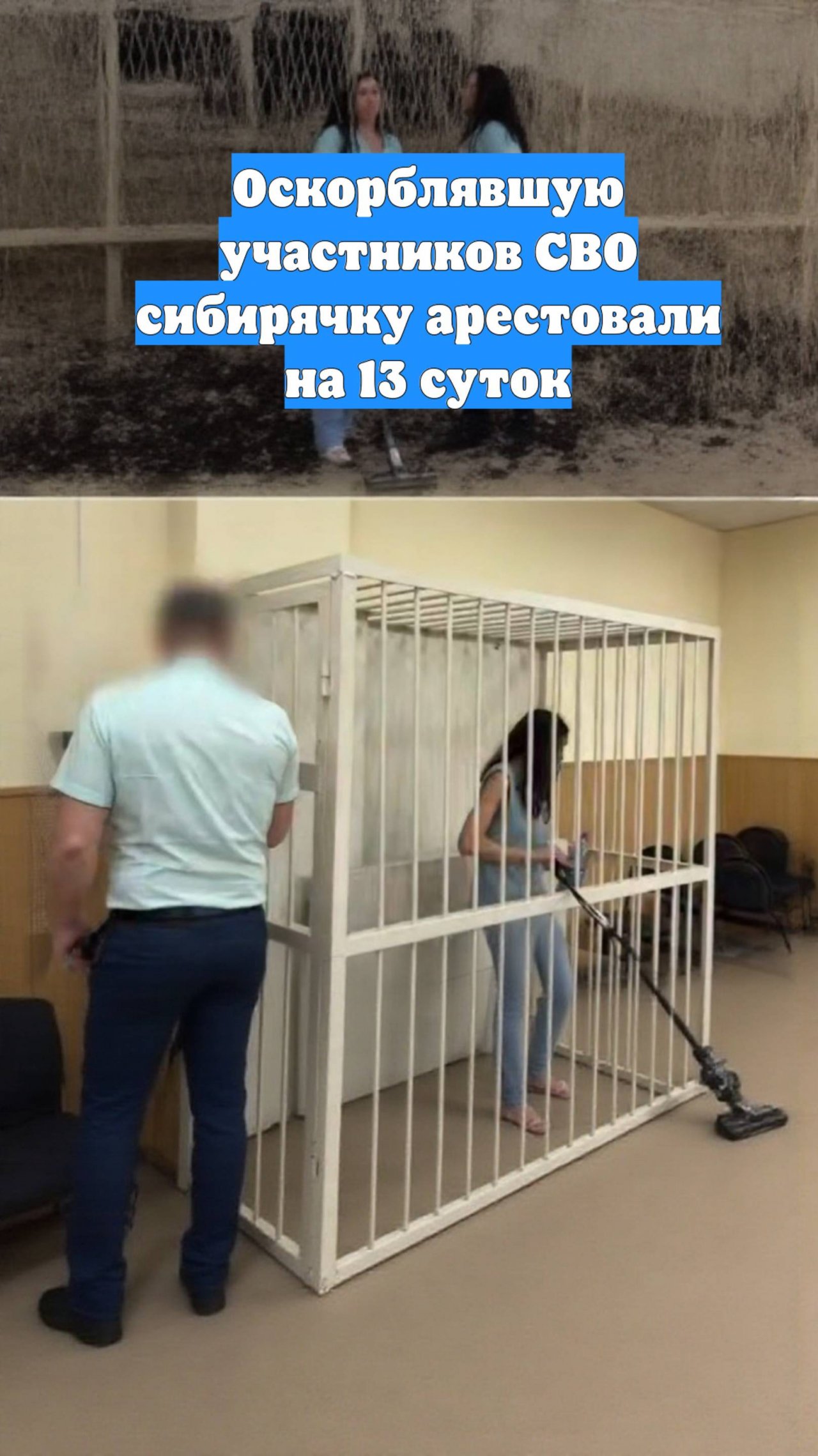 Оскорблявшую участников СВО сибирячку арестовали на 13 суток