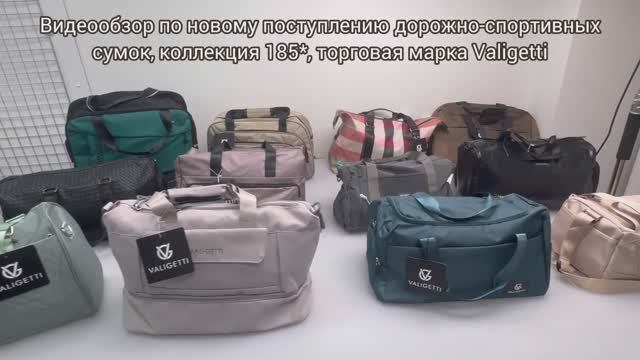 185_дорожно-спортивные сумки из искусственной кожи и текстиля торговая марка Valigetti