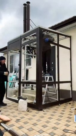 ЭТО НЕВЕРОЯТНО‼️ НО ФАКТ‼️ тамбур, сени, светлица за один день из ПВХ конструкций. С нами возможно‼️